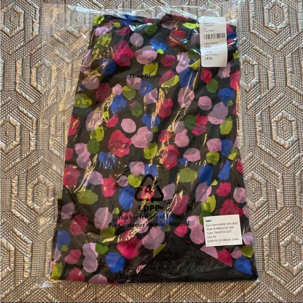 NBD Mini Wrap Skirt NWT - Picture 3 of 9
